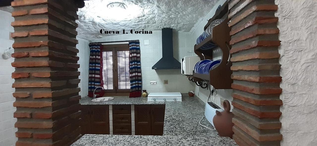 Cuevas Lourdes Villa Benamaurel Dış mekan fotoğraf